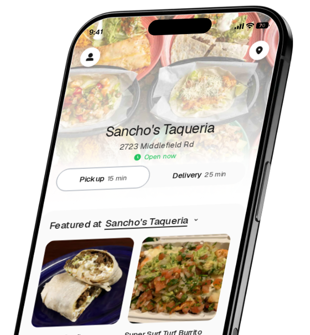 Sancho's Taqueria app preview